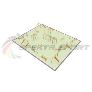 Купить Парковая площадка для Воркаут и WRK 3_76mm в Обояни 