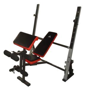 Купить Скамья со стойками под штангу DFC D1066 в Обояни 