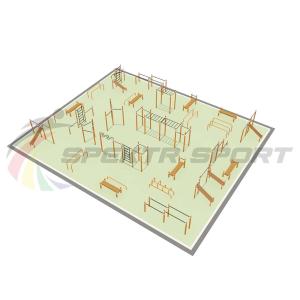 Купить Парковая площадка для Воркаут и WRK 6_76mm в Обояни 