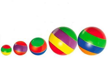 Купить Мячи резиновые (комплект из 5 мячей различного диаметра) в Обояни 