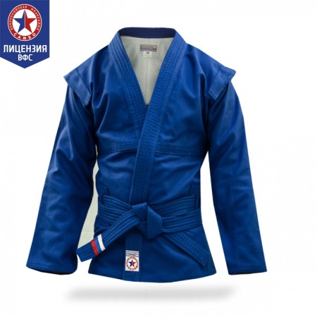 Купить Куртка для самбо "Атака"  ВФС (подкладка, пояс) р 50-60 в Обояни 